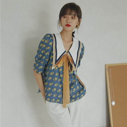 Blue short sleeve shirt MuddyStock