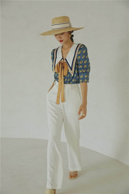 Blue short sleeve shirt MuddyStock