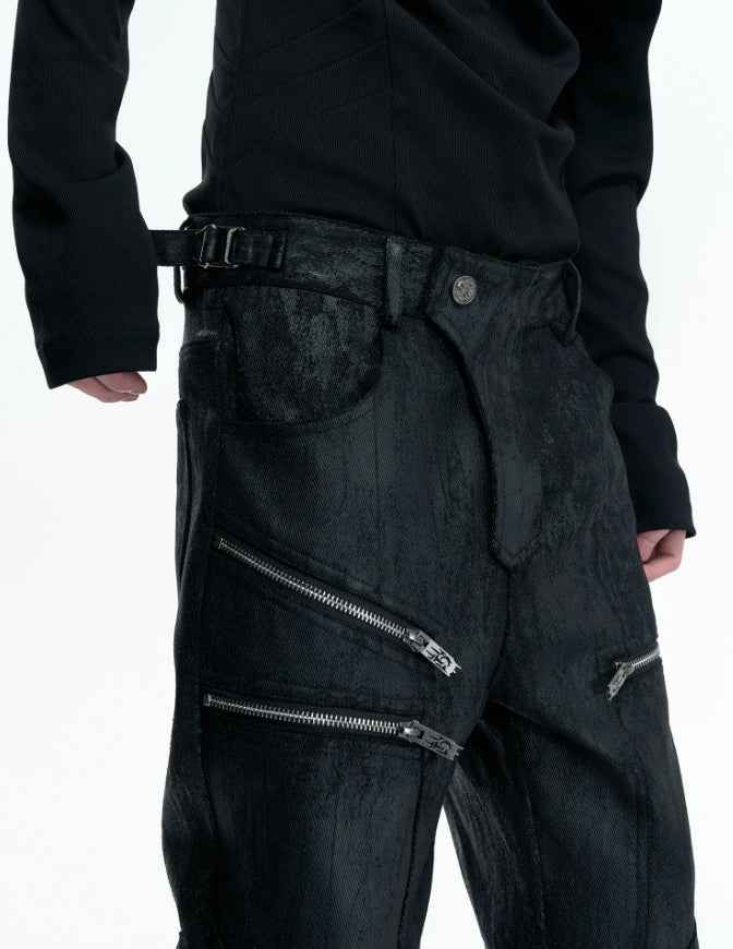 American High Street Wide Leg Jeans For Men