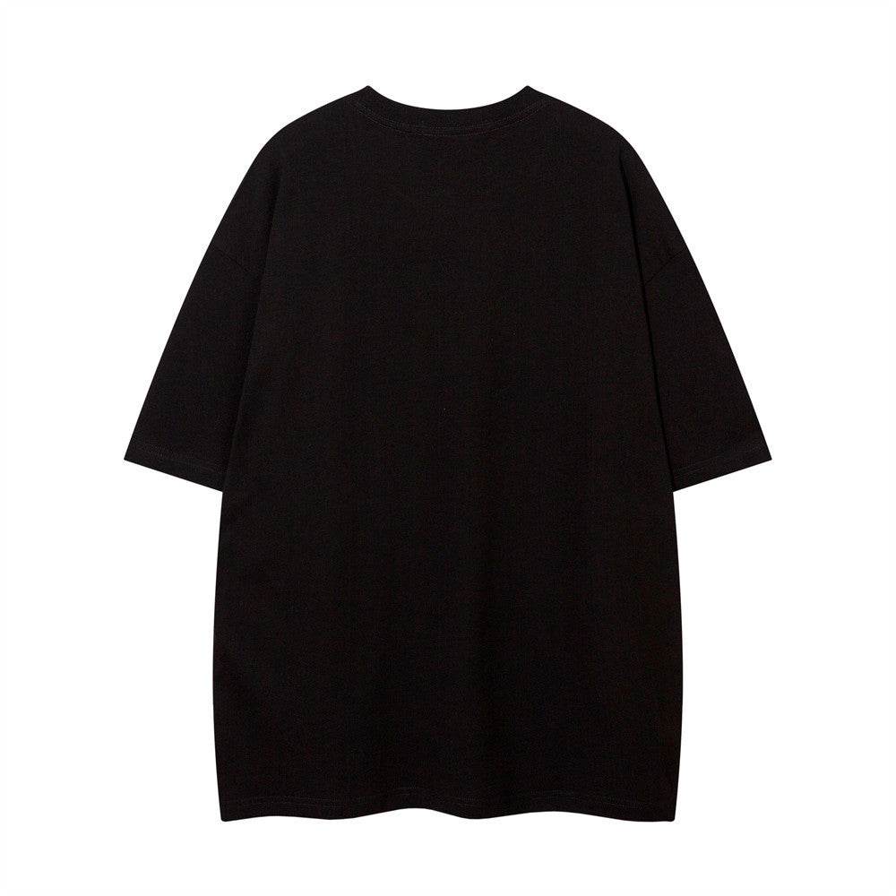 Fashion Abstract Letter Print Short-sleeve For Women MuddyStock