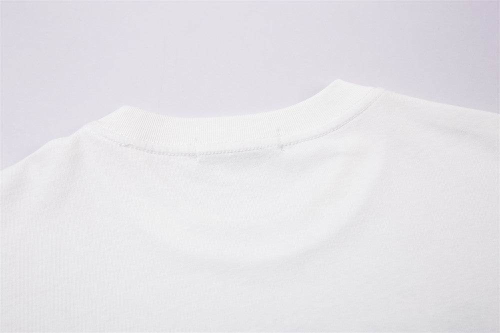 Fashion Abstract Letter Print Short-sleeve For Women MuddyStock