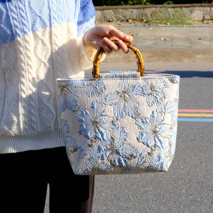 Women's Bronzing Flower Canvas Bag MuddyStock