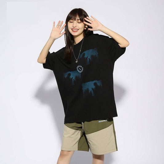 Printed Short-sleeved T-shirt For Women MuddyStock