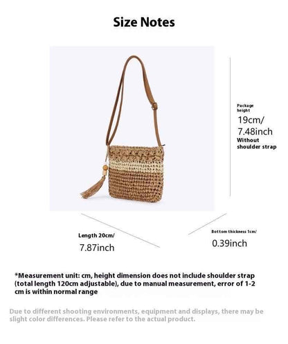 Retro Women's Hand-woven Bag null