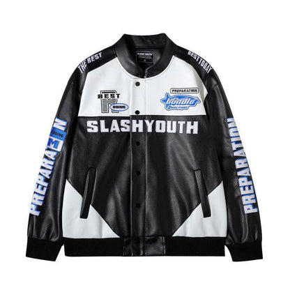 Street Biker Baseball Jersey For Women 8905Black MuddyStock