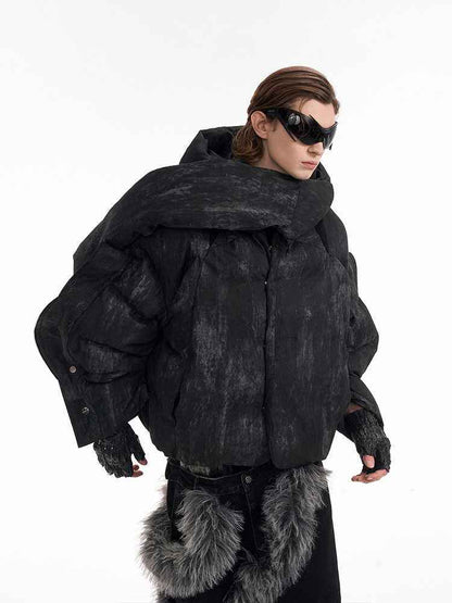 Dark Structure Men's Hooded Cotton Coat Jacket All Products