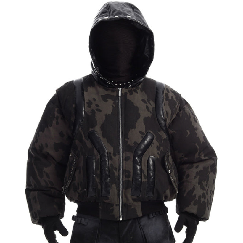 Corduroy-lined Extra-thick Seat Mountain Hawk Flight Jacket For Women All Products