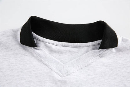 Men's Fashion Casual Short Sleeve T-shirt Top MuddyStock