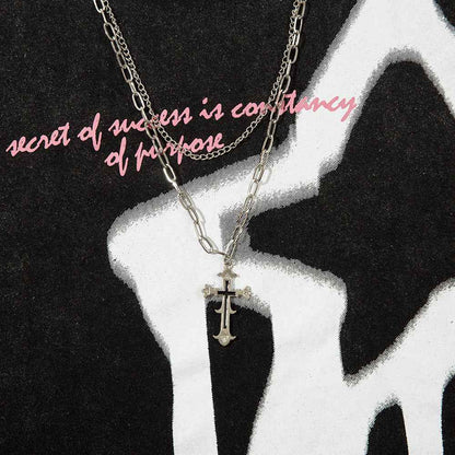 Five-pointed Star Design Loose T-shirt For Women MuddyStock