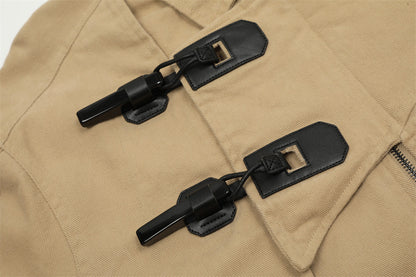 Men's Design Irregular Button Loose Jacket