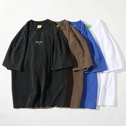 Fashion Personality American Loose Casual Top For Both Men And Women MuddyStock