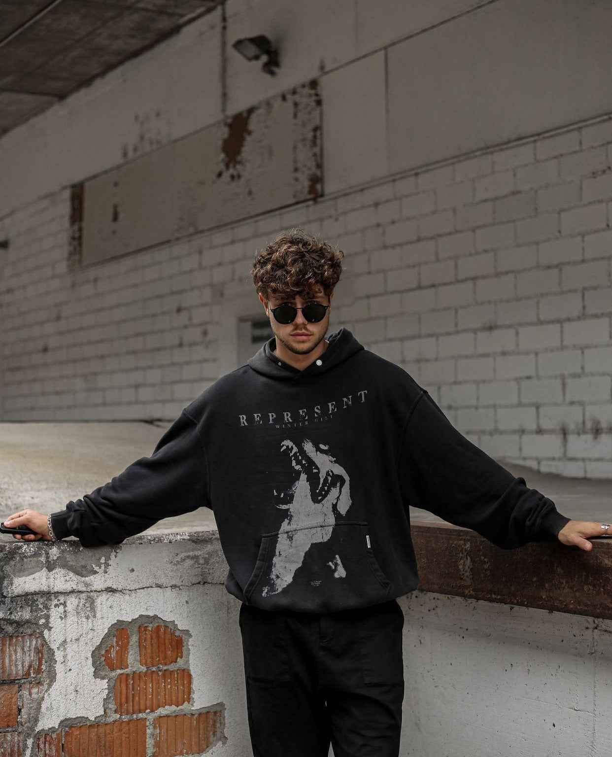 Men's Printed Hoodie MuddyStock