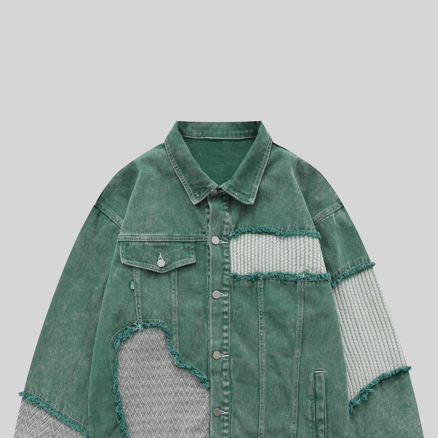 Vintage Denim Jacket For Men And Women null