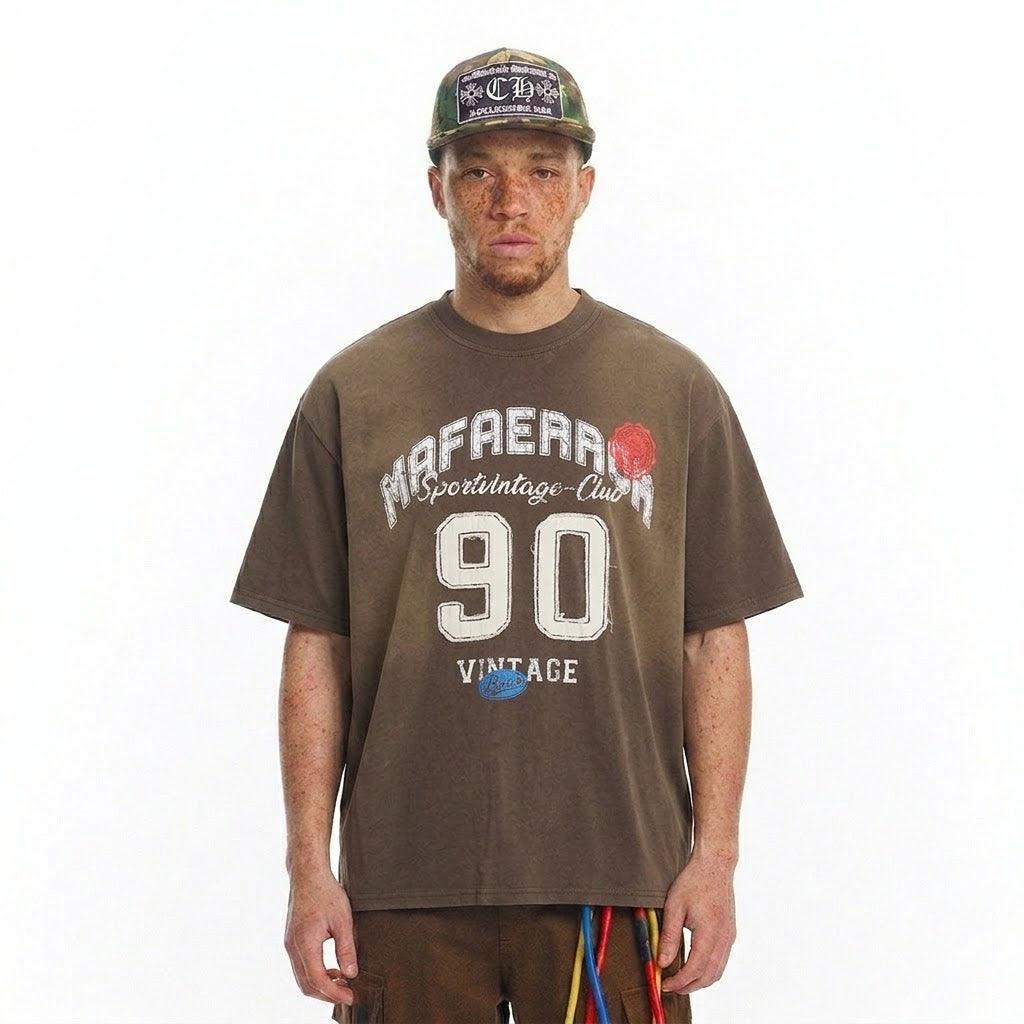Spray painting old design short sleeve for men | MuddyStock Originals