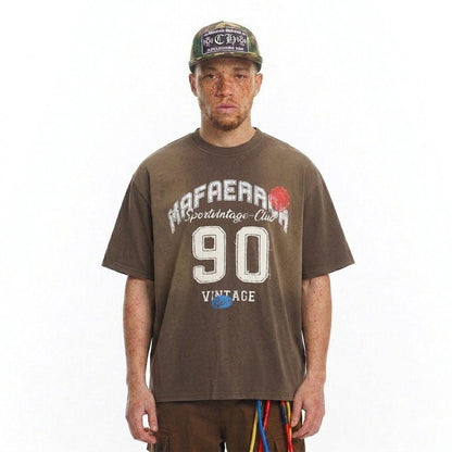 Spray painting old design short sleeve for men | MuddyStock Originals