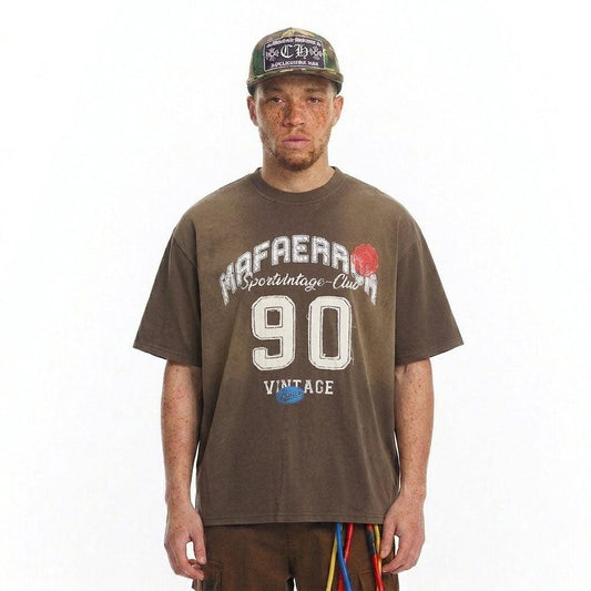 Spray painting old design short sleeve for men | MuddyStock Originals
