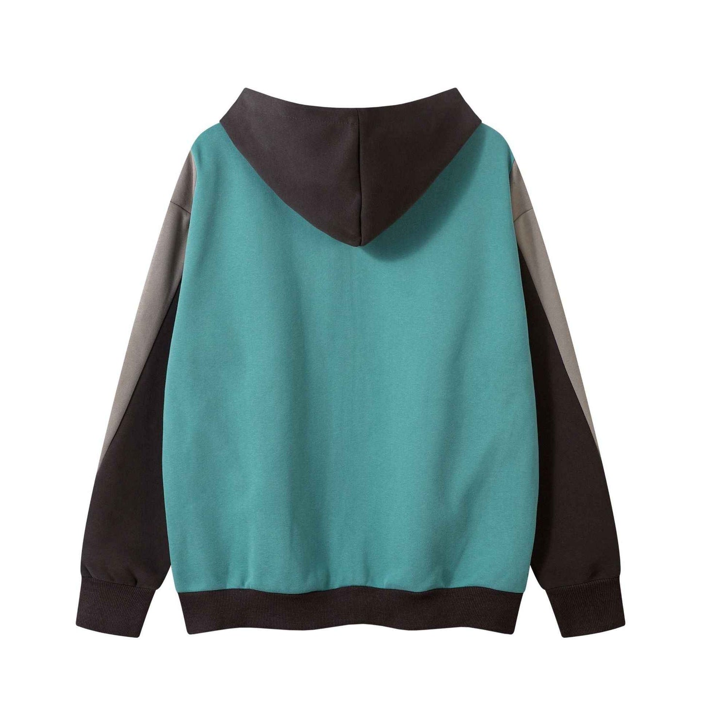 Retro Patchwork Letters Printed Hoodie For Men And Women MuddyStock