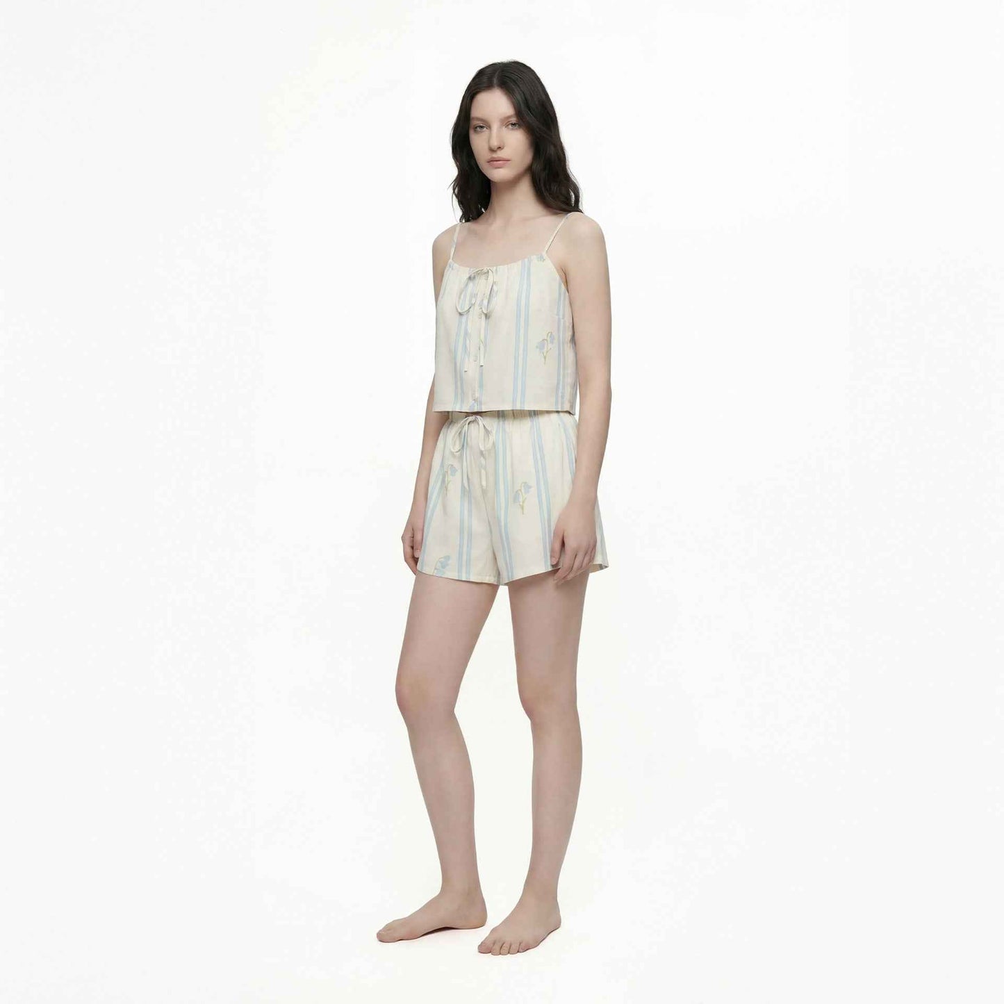 Top + Shorts Casual Women's Set