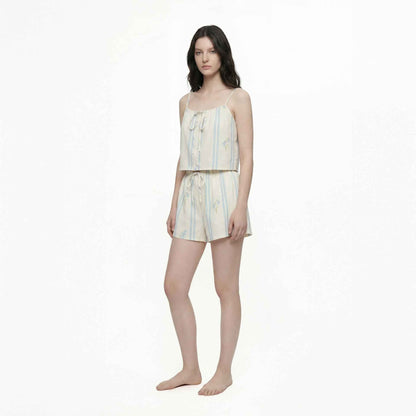 Top + Shorts Casual Women's Set