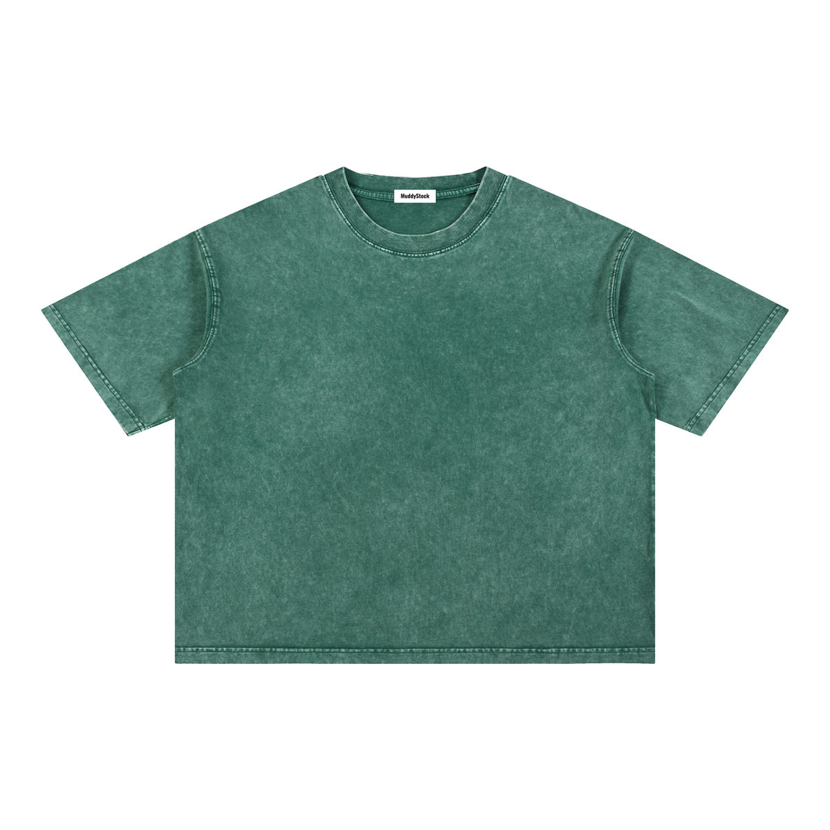Mineral Wash Boxy Cotton T-Shirt For Men | MuddyStock Originals