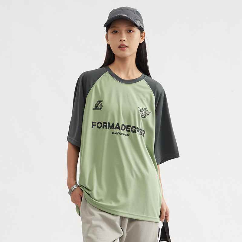 Retro Patchwork Printed Short Sleeve For Women MuddyStock