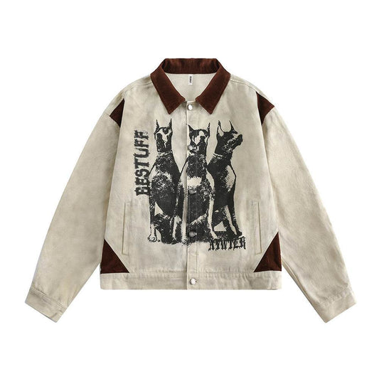Fashion Printed Jacket Coat For Women MuddyStock