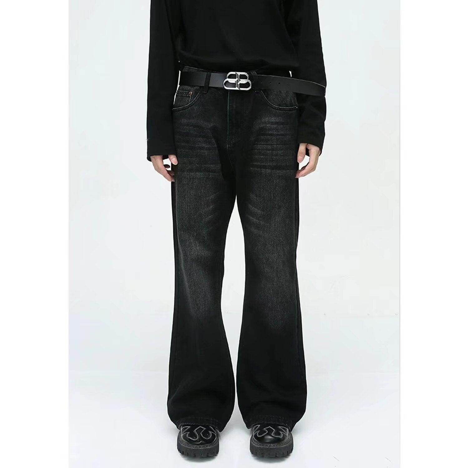 Casual Men's Artistic Straight-leg Pants null