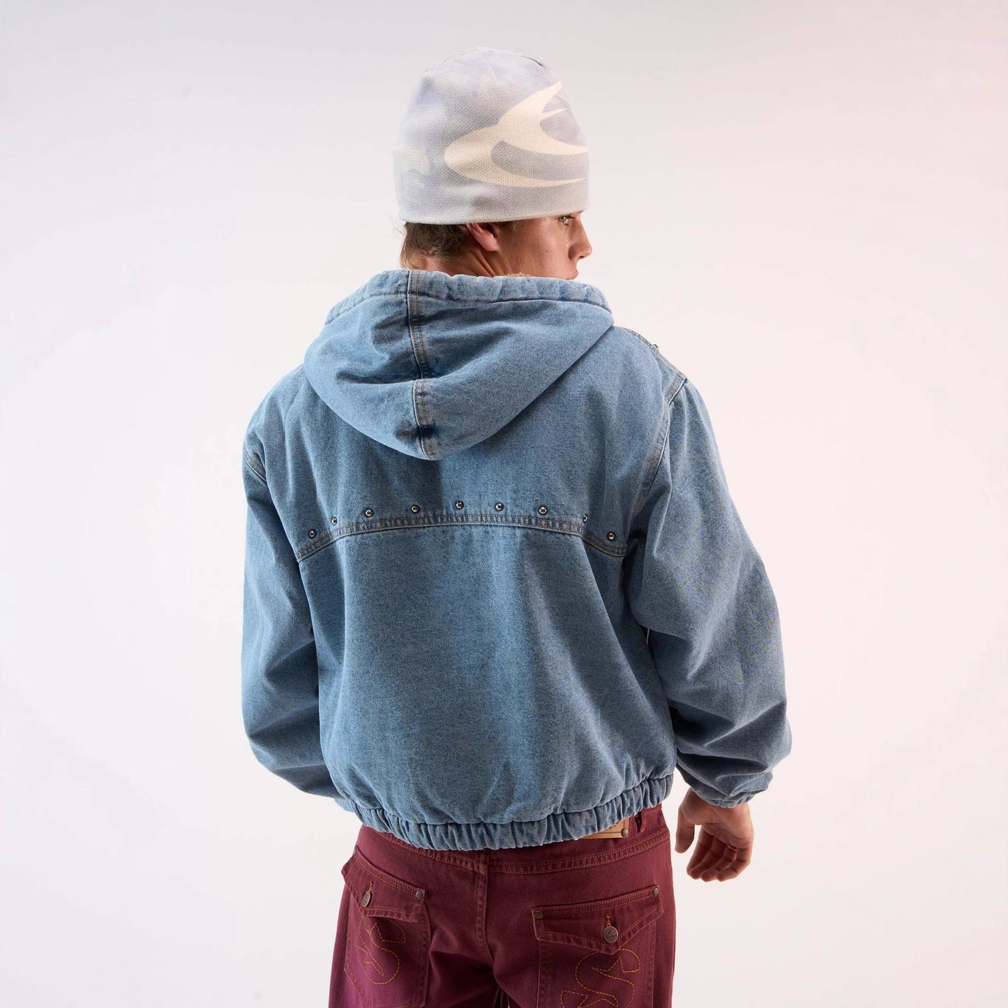 Fleece-lined Casual Hoodie For Men MuddyStock null
