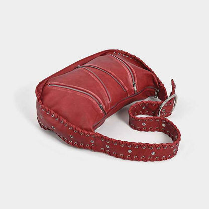 Vintage Weave New Niche Design Large Capacity Commuter Shoulder Bag MuddyStock