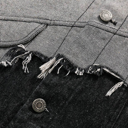 Lapel Denim Jacket For Women MuddyStock
