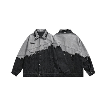 Lapel Denim Jacket For Women MuddyStock