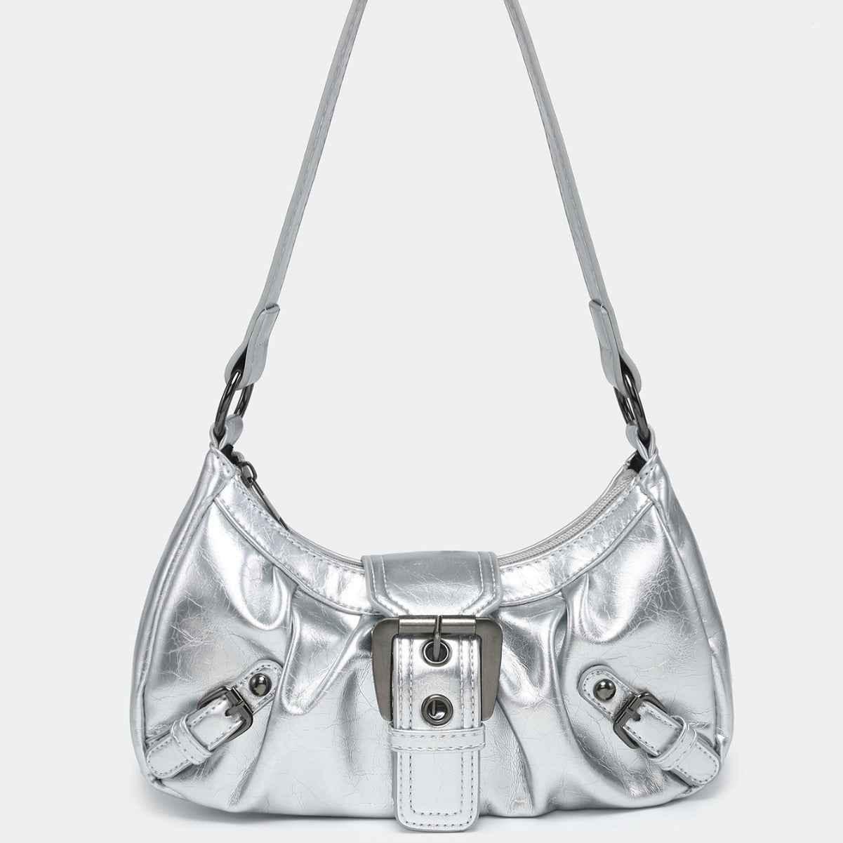 Women's Vintage Two-tone Shoulder Bag null