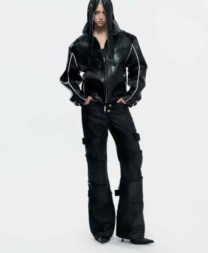 American High Street Wide Leg Jeans For Men