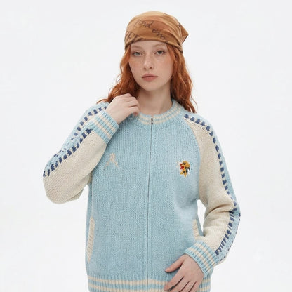 Cardigan knitted sweater for women | MuddyStock Originals