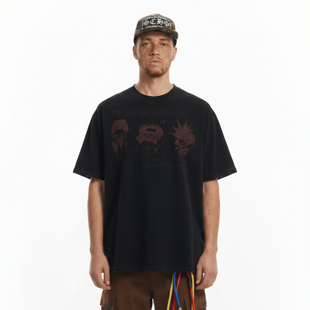Casual Men's Half Sleeve T-shirt null