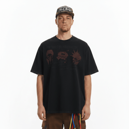 Casual Men's Half Sleeve T-shirt null