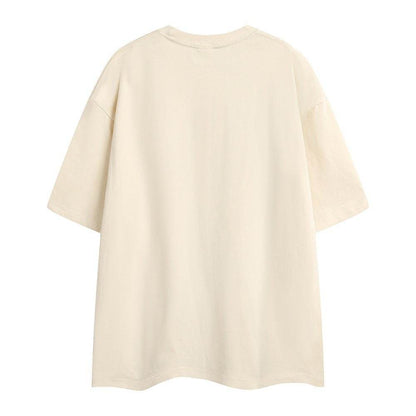 Creative Printing Cotton Short Sleeve Women MuddyStock