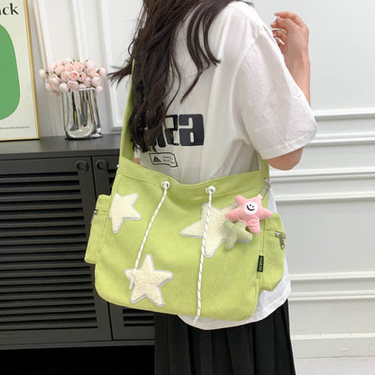 Crossbody Cute Student Tote Bag MuddyStock