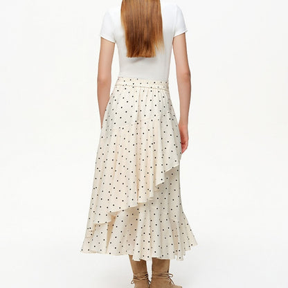 Summer New Irregular Ruffle Hem Skirt For Women All Products
