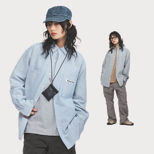 Women's Fashion Individual Casual Long-sleeved Shirt MuddyStock