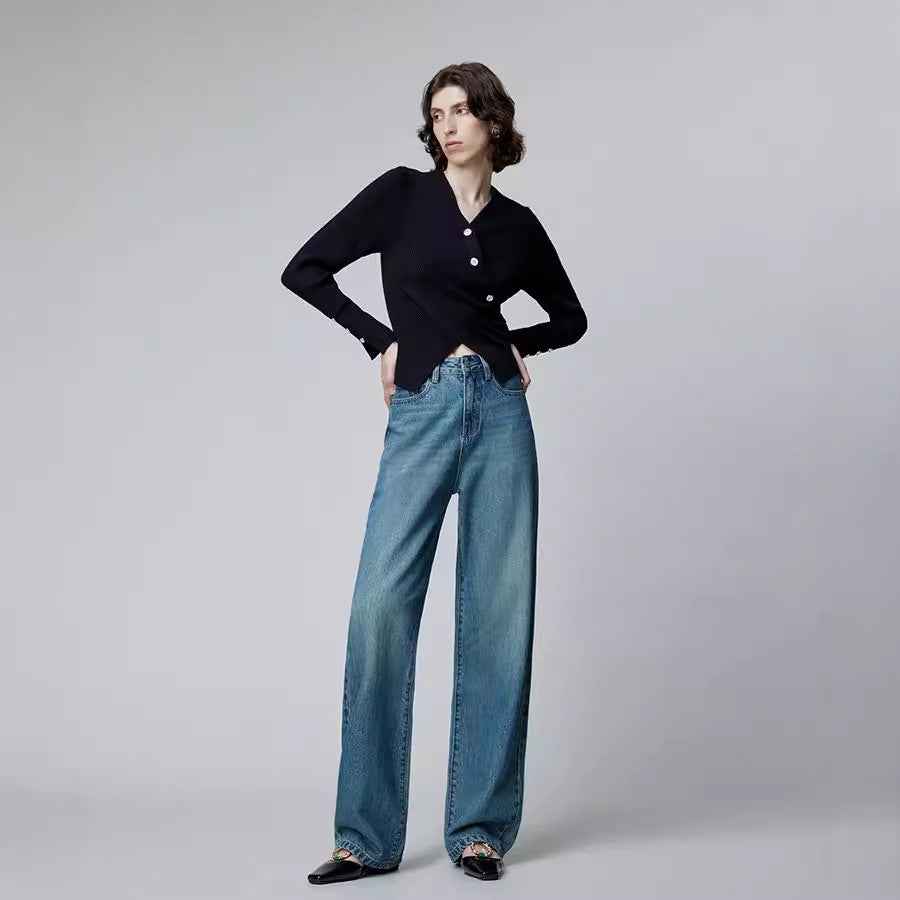 American Retro Jeans For Women MuddyStock