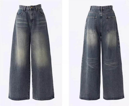 High Waisted Wide Leg Jeans For Women MuddyStock
