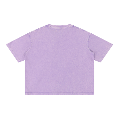 Mineral Wash Boxy Cotton T-Shirt For Men | MuddyStock Originals
