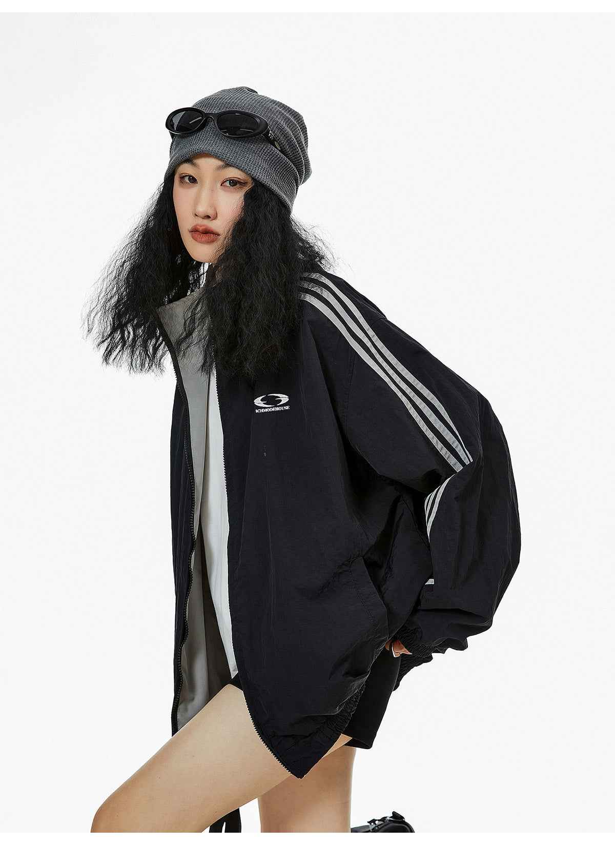 Women's Double-sided Loose Leisure Sports Jacket MuddyStock