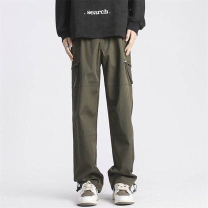 American Mechanical Style Solid Color Workwear Pants Men MuddyStock