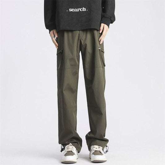 American Mechanical Style Solid Color Workwear Pants Men MuddyStock