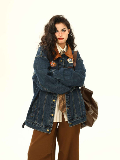 Vintage Denim Jacket For Women MuddyStock