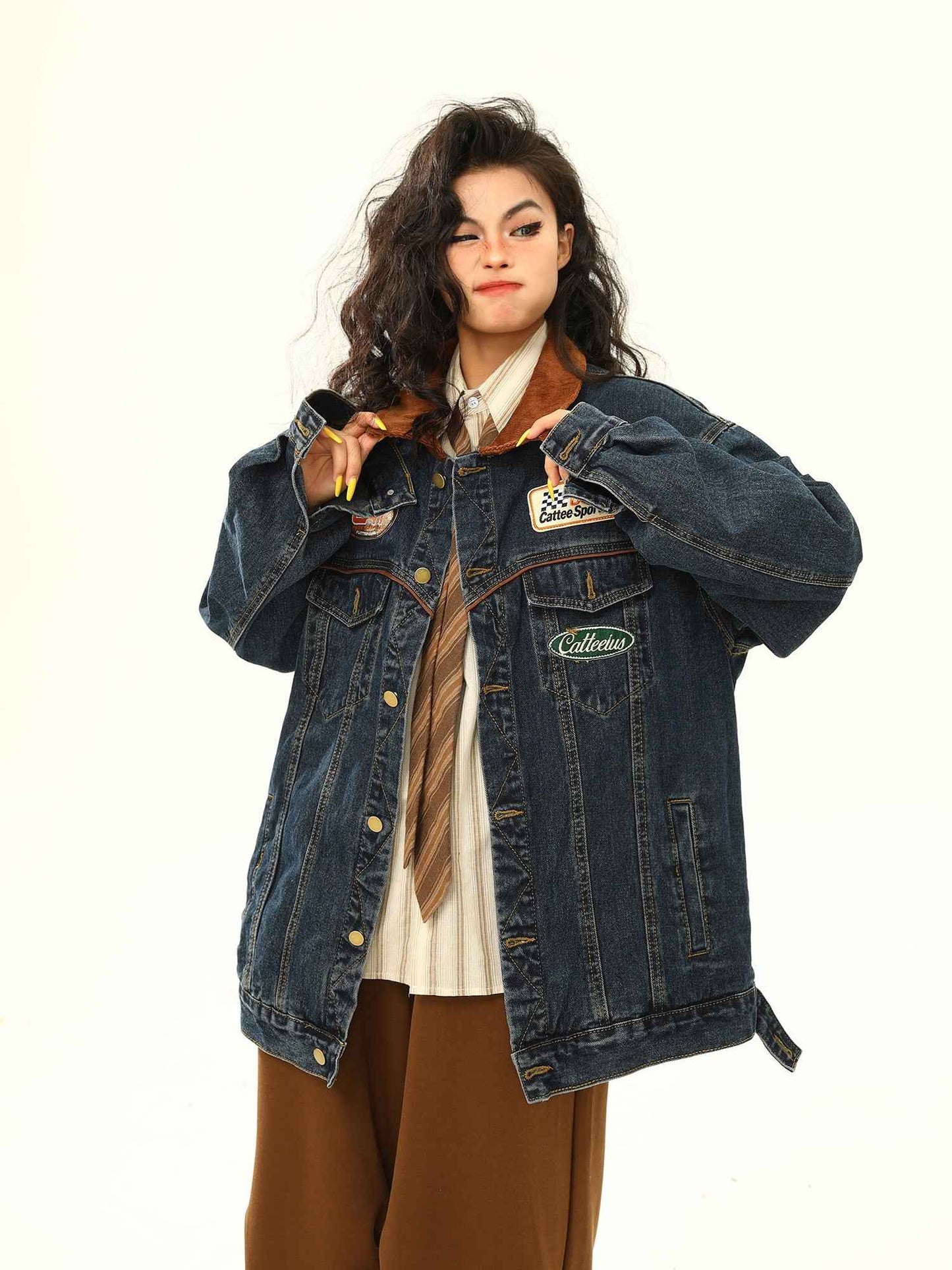 Vintage Denim Jacket For Women MuddyStock