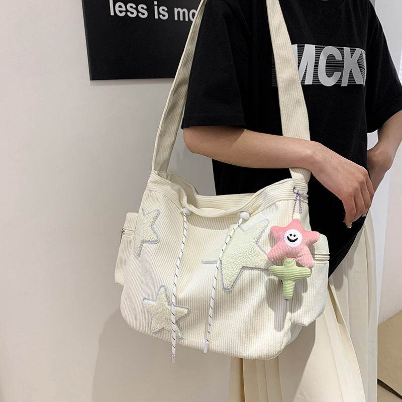 Crossbody Cute Student Tote Bag MuddyStock