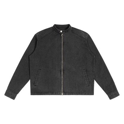 Denim Vintage Washed Jacket For Men | MuddyStock Originals